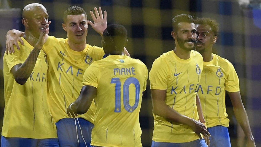 Ronaldo kiến tạo, Al Nassr thắng nghẹt thở trận play-off AFC Champions League